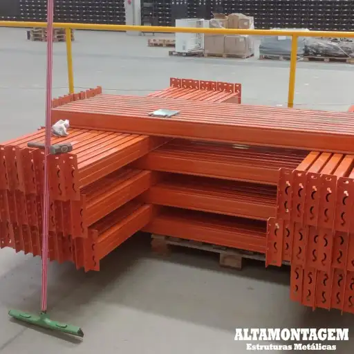 Porta pallet desmontamos e compramos em São Paulo